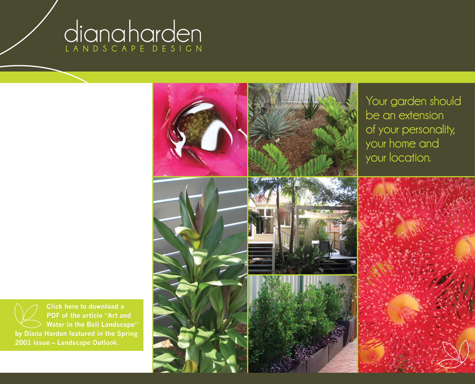 Diana Harden - Landscape Designer Philosophy